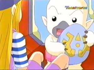 디지몬 프론티어 14화 - 우레여! 바위를 깨뜨려라! 보르그몬의 필사적인 도전